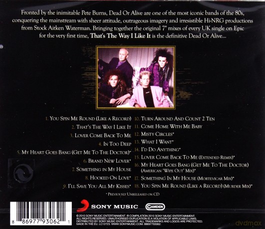 Dead Or Alive: That's The Way I Like It: The Best of Dead Or Alive [CD]