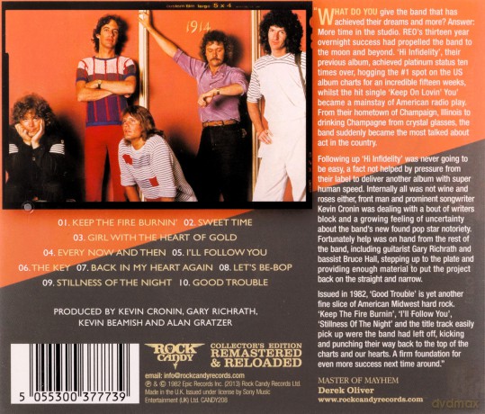 Reo Speedwagon: Good Trouble [CD]