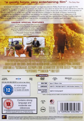 Good Year (Dobry rok) [DVD]