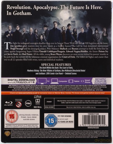 Gotham Season 3 [Blu-Ray]