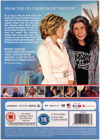 Grace Frankie Seasons 1-2 (Grace i Frankie) [4DVD]