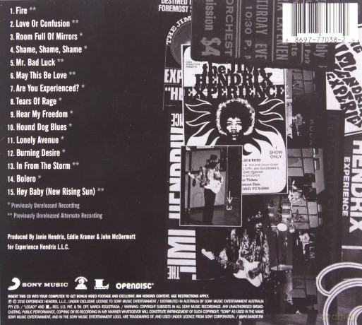 Jimi Hendrix: West Coast Seattle Boy: The Jimi Hendrix Anthology (International (digipack) w/Open Disc) [CD]