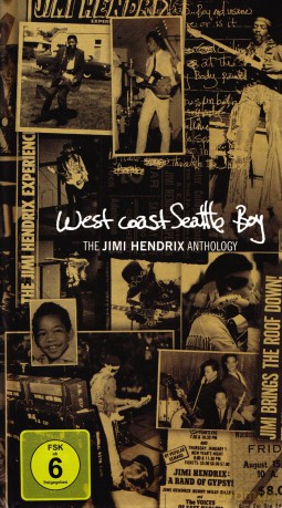 Jimi Hendrix: West Coast Seattle Boy: The Jimi Hendrix Anthology (Collectors Edition) (International (digipack) w/Open Disc) [4CD]+[DVD]