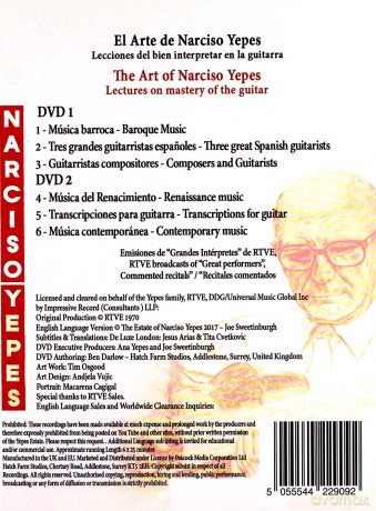 Narciso Yepes: Grandes Interpretes [DVD]