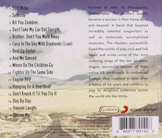 The Hooters: 500 Miles - The Best Of [CD]