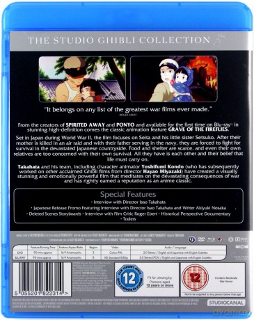 Grave of The Fireflies (Grobowiec świetlików) [Blu-Ray]