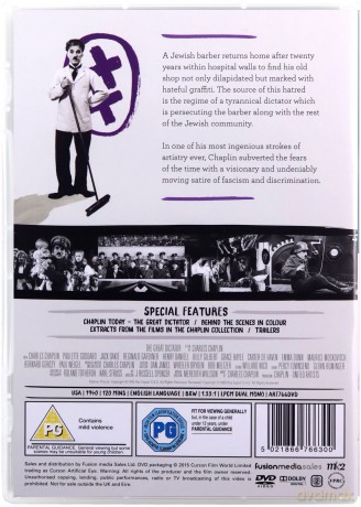 Great Dictator The Chaplin (Dyktator) [DVD]