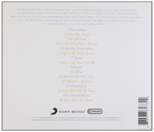 Martika: Toy Soldiers: The Best of Martika [CD]