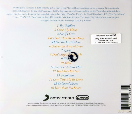 Martika: Toy Soldiers: The Best of Martika [CD]