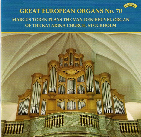 Marcus Toren: Great European Organs No.70: Katarina Church. Stockholm [CD]