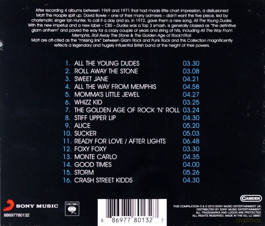 Mott The Hoople: The Best Of [CD]