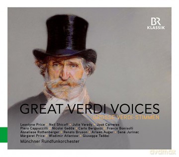 Great Verdi Voices [CD]