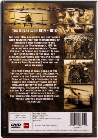 Great War 1914 The Outbreak Of War [DVD]