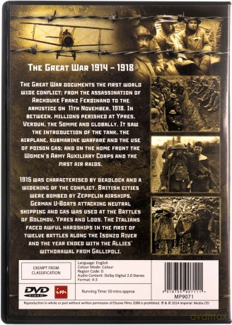 Great War 1915 The Year Of Illusion [DVD]