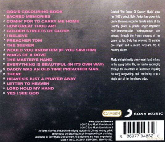 Dolly Parton: The Gospel Collection [CD]