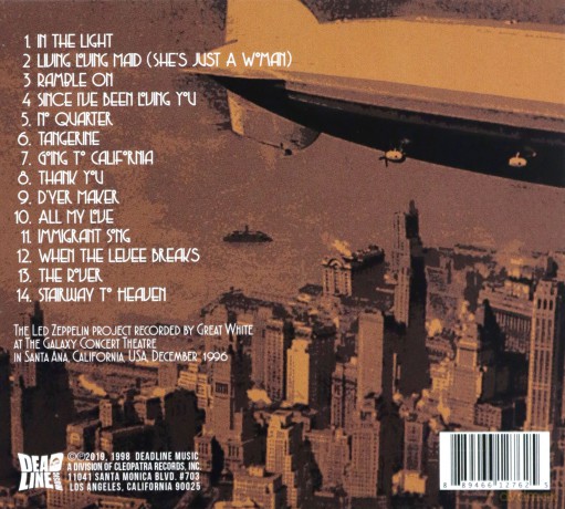 Great White: Great Zeppelin - A Tribute To Led Zeppelin [CD]