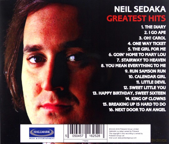 Neil Sedaka: Greatest Hits [CD]