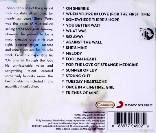 Steve Perry: Oh Sherrie - The Best Of [CD]