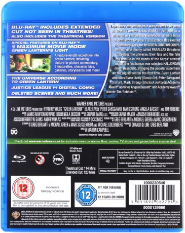 Green Lantern [Blu-Ray]