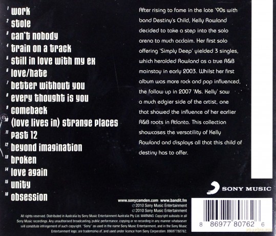 Kelly Rowland: Work - The Best Of [CD]
