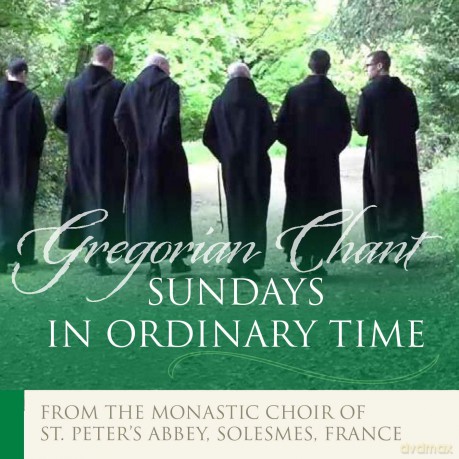 Monks Of Solesmes: Gregorian Chant - Sundays In Ordinary Time [CD]