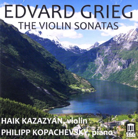 Kazazyankopachevsky: Griegviolin Sonatas [CD]