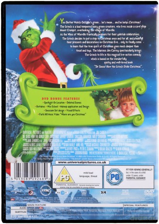 Grinch: świąt nie będzie [DVD]