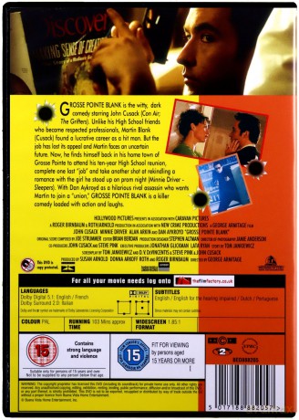 Grosse Pointe Blank (Zabijanie na śniadanie) [DVD]