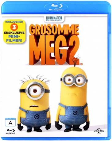 Grusomme Mig 2 - Despicable Me 2 (Scandanavian) (Minionki rozrabiają) [Blu-Ray]