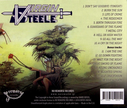 Virgin Steele: Guardians Of The Flame [CD]