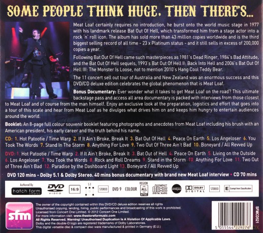 Meat Loaf: Guilty Pleasure Tour [2CD]