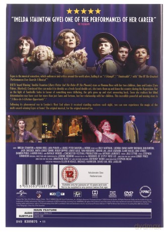 Gypsy: The Musical [DVD]