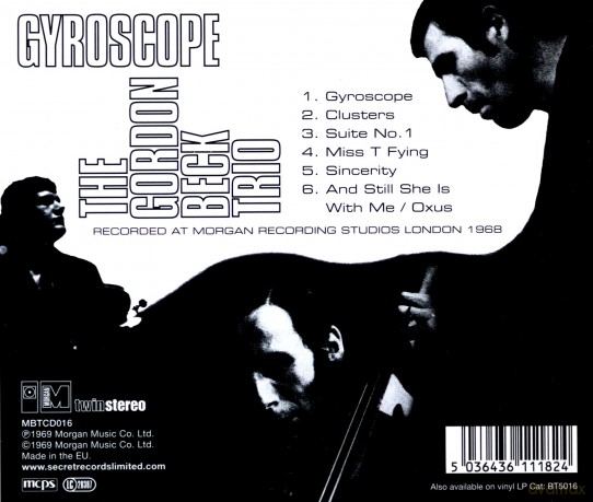 Gordon Beck Trio: Gyroscope [CD]