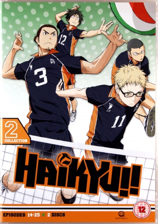 Haikyu!! Season 1 Collection 2 (Episodes 14-25) [2DVD]