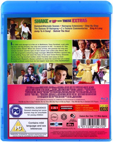 Hairspray (Lakier do wlosów) [Blu-Ray]