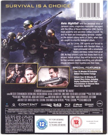 Halo - Nightfall [Blu-Ray]