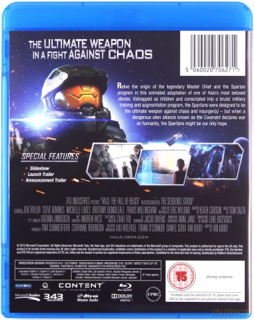Halo: The Fall Of Reach [Blu-Ray]