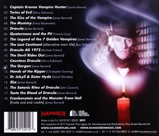 Hammer Horror - Classic Themes - 1958-1974 - soundtrack Recordings [CD]
