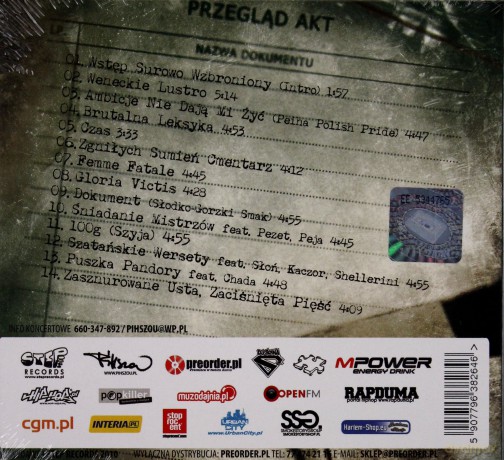 PIH: Dowód rzeczowy nr 1 (digipack) [CD]