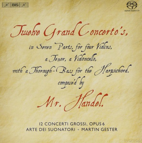 Arte Dei Suonatorigester: Handel 12 Grand Ctos [CD]