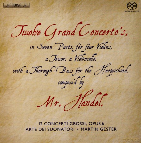 Arte Dei Suonatorigester: Handel 12 Grand Ctos [CD]