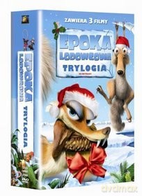 Epoka lodowcowa - Trylogia: Epoka lodowcowa / Epoka lodowcowa 2: Odwilż / Epoka lodowcowa 3: Era dinozaurów (Świąteczna Edycja) [BOX] [3DVD]