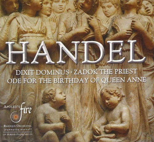 Apollos Fire & Sorrell: Handel/Dixit Dominus Ode For [CD]