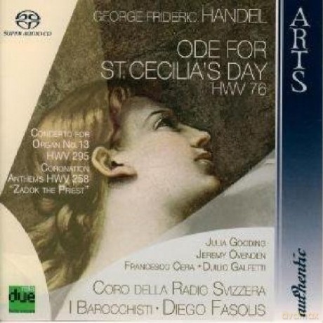 Coro Della Radio Svizzera: Handel/Ode For St Cecilia's Day [CD]