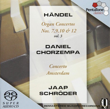 Chorzempa And Concerto Amsterdam: Handel: Organ Concertos Vol.3 [CD]
