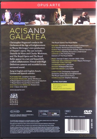Royal Opera: Handelacis Galatea [DVD]