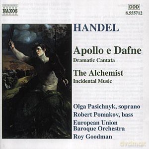European Union Baroque Or: Handelapollo E Dafne [CD]