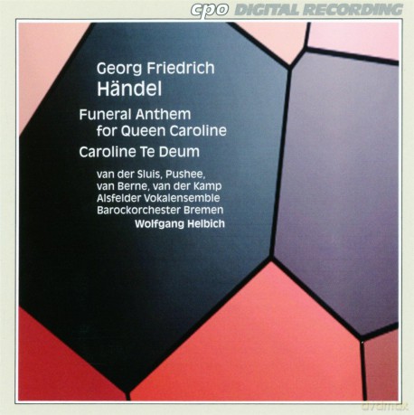 Alsfelder Vocal Ensemble: Handelfuneral Anthem [CD]