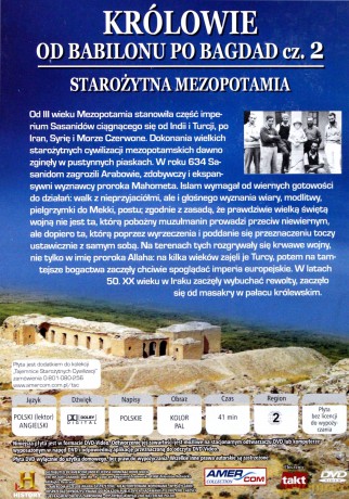 Tajemnice starożytnych cywilizacji 43: Mezopotamia - Babilonia cz. 1 [DVD]+[książka]