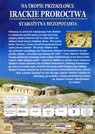 Tajemnice starożytnych cywilizacji 44: Mezopotamia - Babilonia cz. 2 [DVD]+[książka]